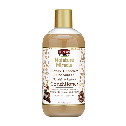 African Pride Moisture Miracle Honey, Chocolate & Coconut Oil Conditioner 
