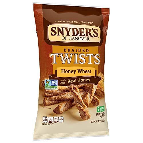 Braided Honey Wheat Pretzel Twists