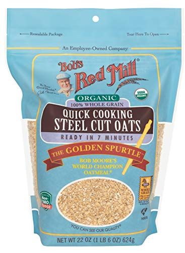 Organic Quick Cooking Steel Cut Oats 