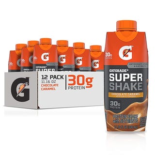 Gatorade Chocolate Caramel Super Shake, Pack of 12 Gatorade Chocolate Caramel Super Shake, Pack of 12