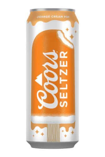 Coors Orange Cream Pop Hard Seltzer Limited Edition Summer Drink