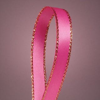 Hot Pink Satin Ribbon