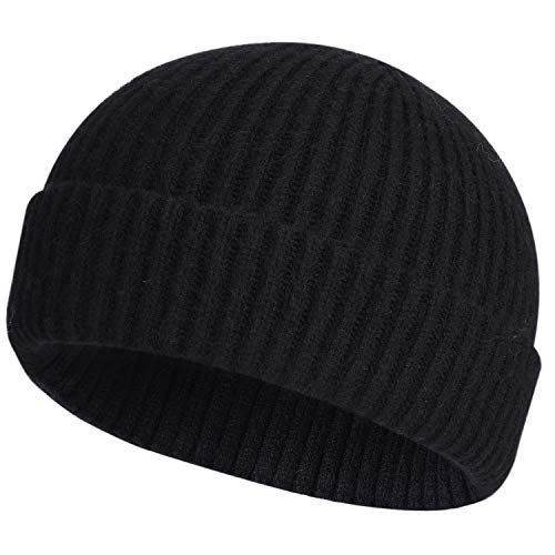 Wool Knit Fisherman Beanie