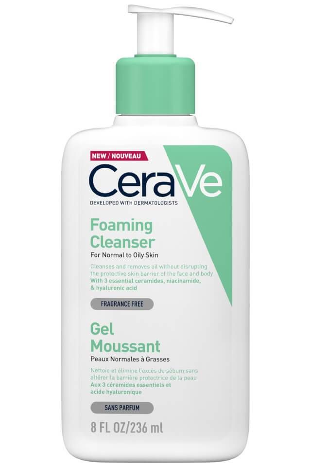 Foaming Cleanser with Niacinamide for Normal to Oily Skin 236ml