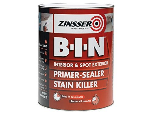Zinsser 500 ml B.I.N Primer/Sealer Stain Killer Paint