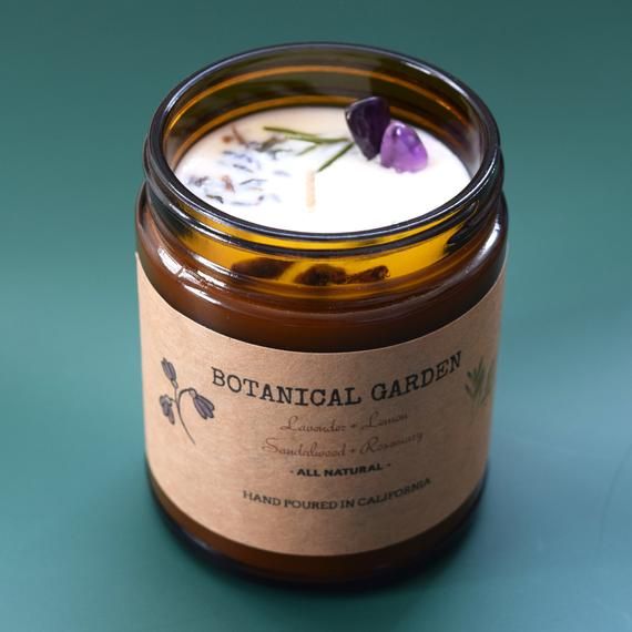 Lavender Rosemary Aromatherapy Soy Candle