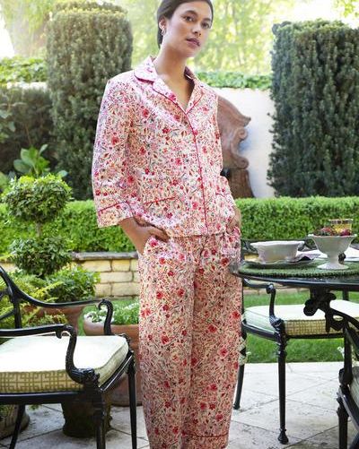 Flora Dancia Flora Pajama Set in Pink