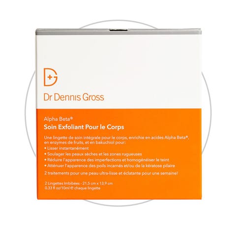 Dr. Dennis Gross Skincare Alpha Beta Exfoliating Body Treatment Peel (8-Pack)