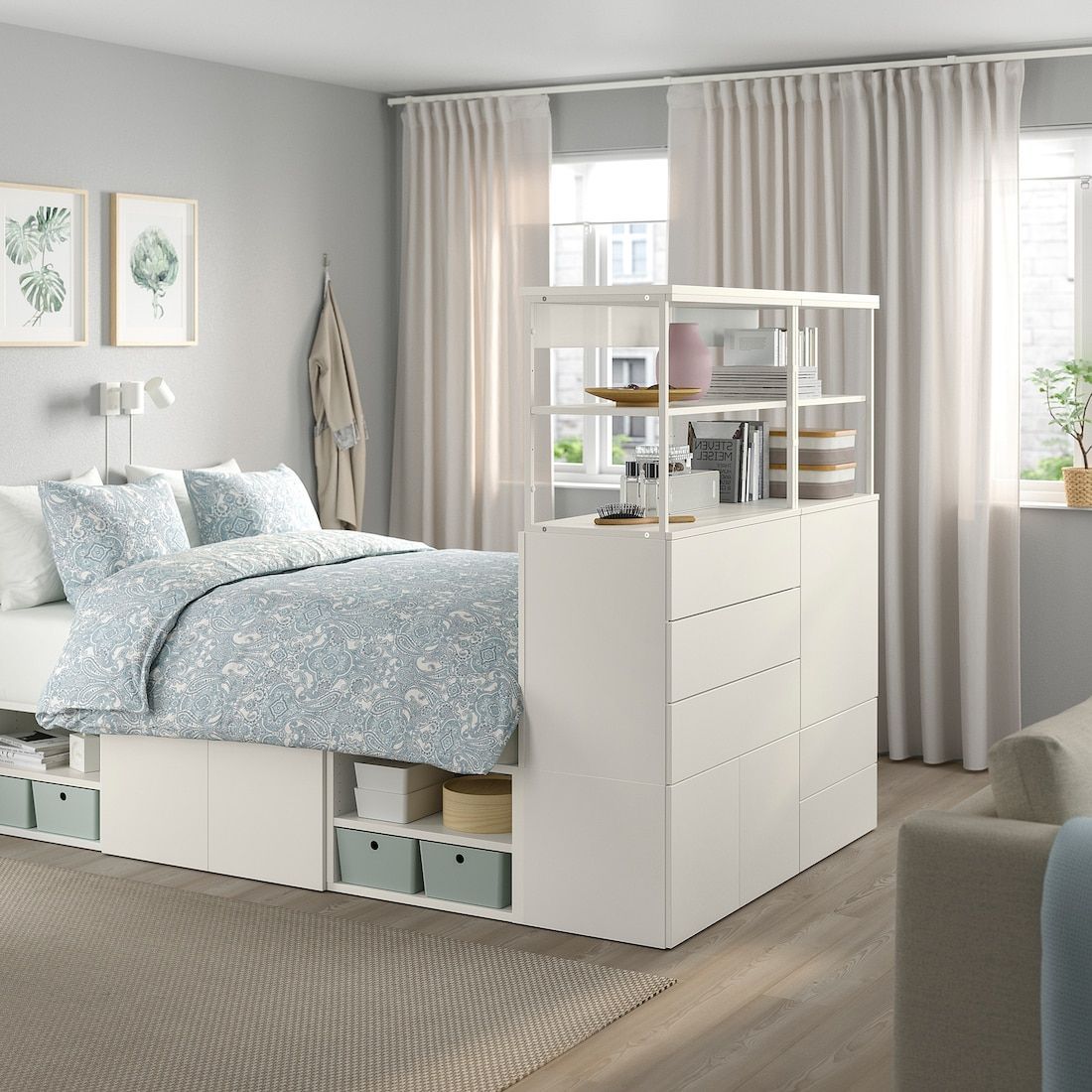 17 Bedroom Storage Ideas Solutions To, Bedroom Shelving Ideas Ikea