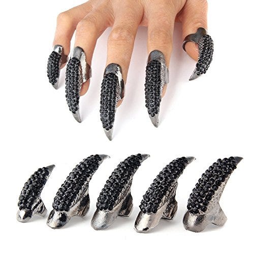 Fake Witch Nails