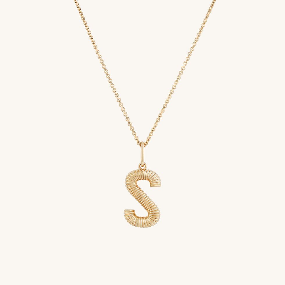 M MOOHAM Silver Layering Initial Necklaces for Women, Silver Paperclip  chain Necklace for Women Simple cute Hexagon Letter Pendan