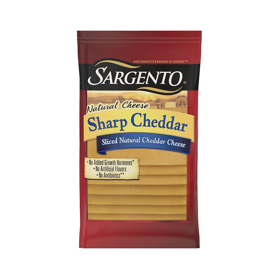 Sliced Sharp Natural Cheddar Cheese