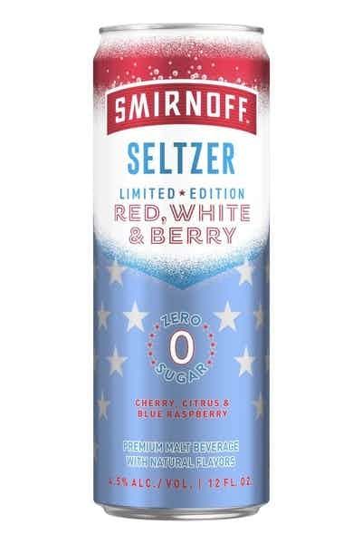 Smirnoff Seltzer Red, White and Berry