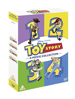 Disney & Pixars Toy Story 1-4 Boxset