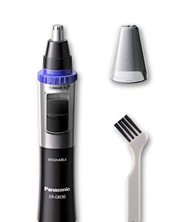Panasonic ER-GN30 Wet and Dry Electric Nose, Ear and Facial Hair Trimmer 
