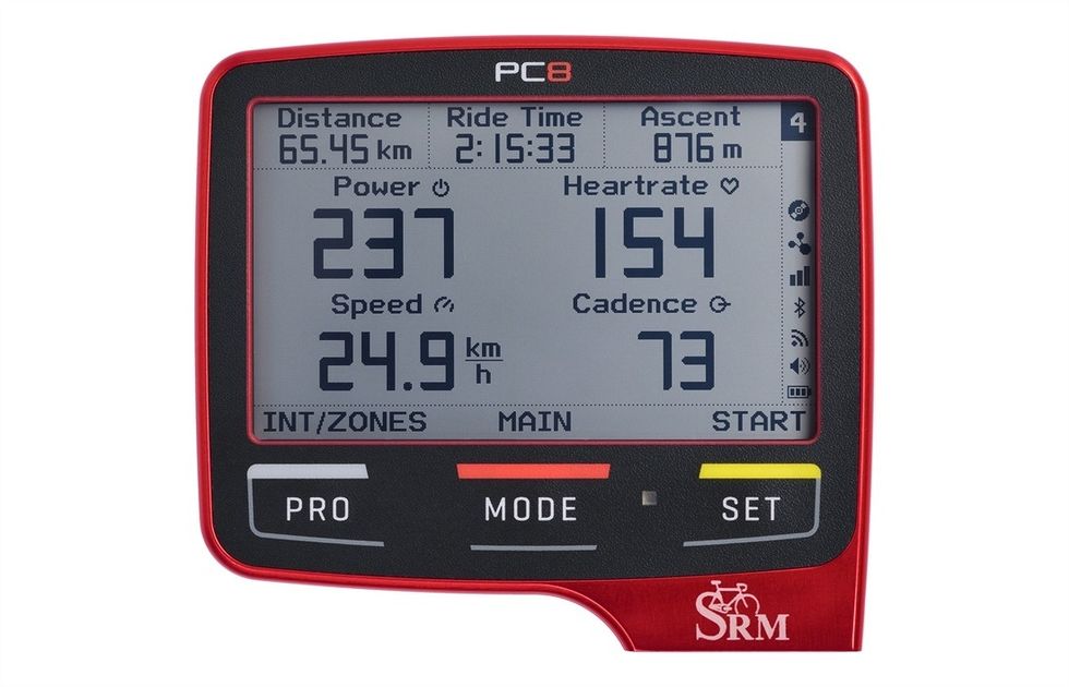 SRM PowerControl 8 Cycling Computer
