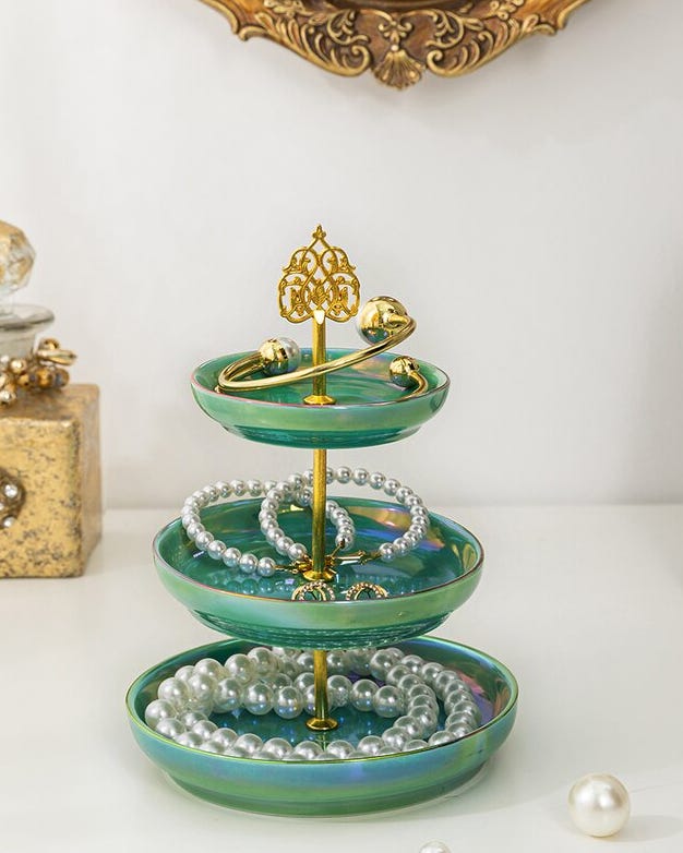 3-Tier Ring Dish Jewelry Stand