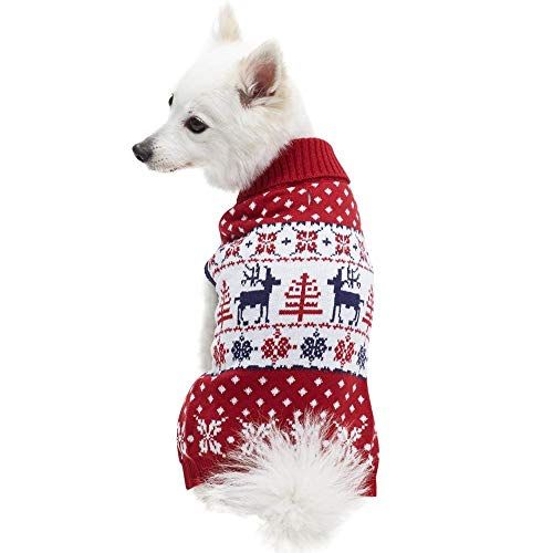 fluffy dog sweater