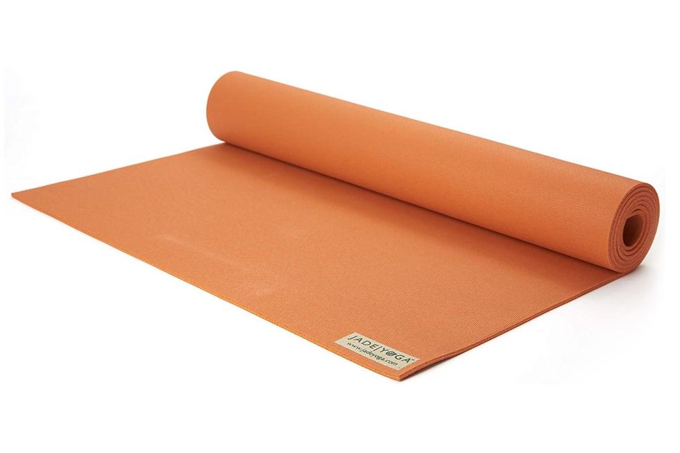 Heathyoga Eco Friendly Non Slip Yoga Mat Body Alignment System