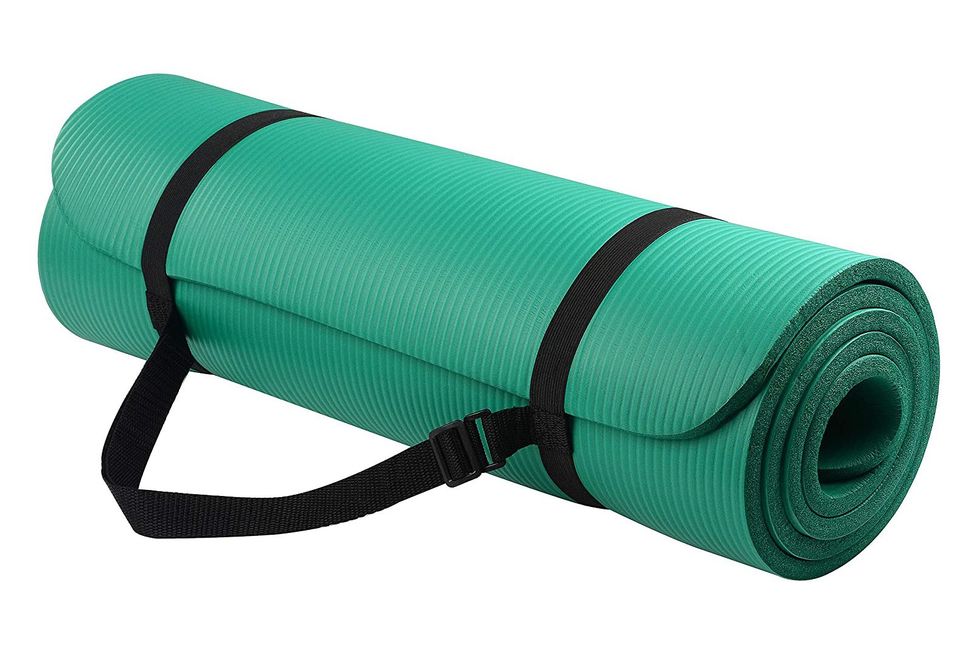 JadeYoga Harmony Yoga Mat - Durable & Thick Gym Fitness Mat, Non-Slip  Natural Rubber Yoga Mat - Home Exercise & Stretching Mat, Workout Mat -  Yoga