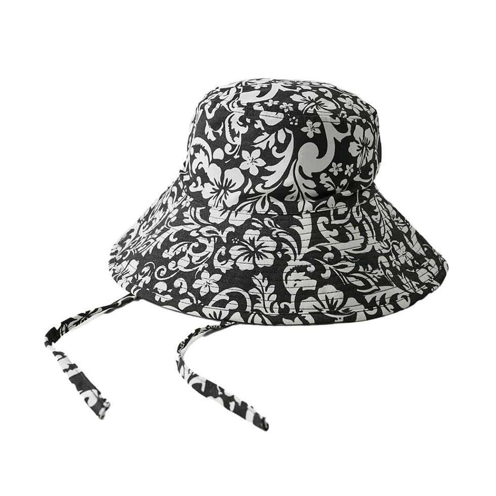 UO Printed Wide Brim Bucket Hat