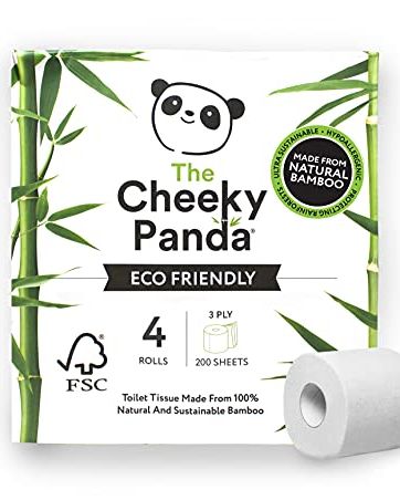 The Cheeky Panda – Bamboo Toilet Tissue Paper 