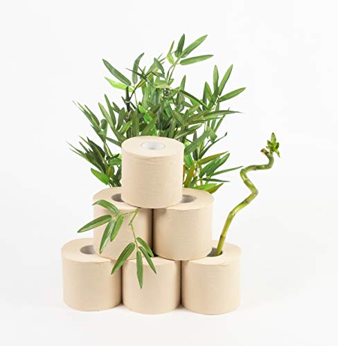 Unbleached Bamboo Toilet Roll 24 Rolls