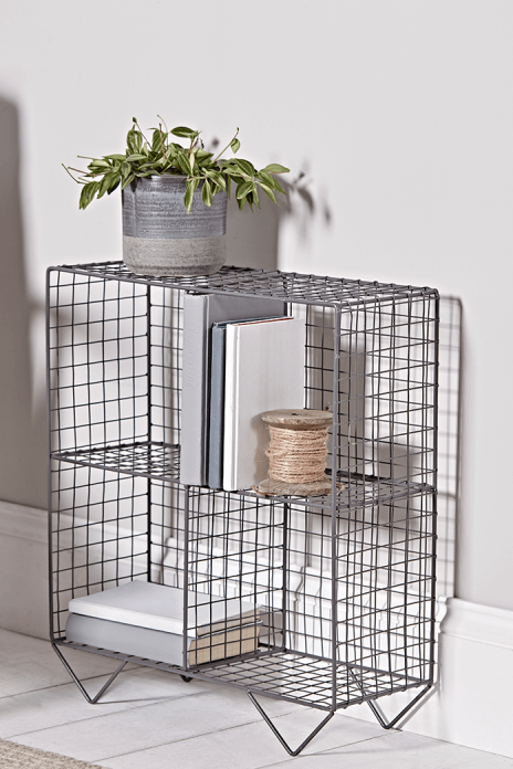 Open Wire Cube Shelf Unit, Cox & Cox, £75