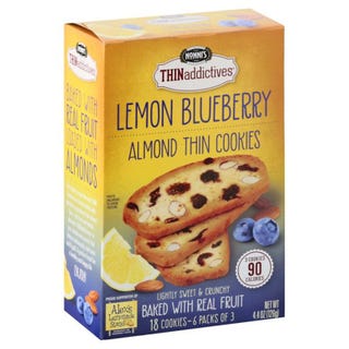 Lemon Blueberry Almond Thin Cookies Lemon Blueberry Almond Thin Cookies