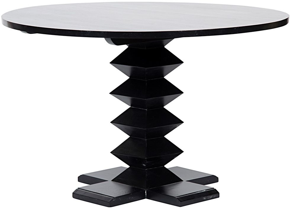 Zigzag Base 48" Dining Table