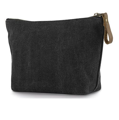 Canvas Large Cosmetic Bag