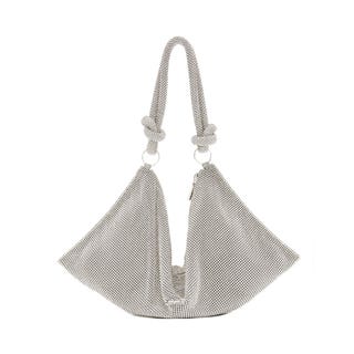 Hera Knotted Rhinestone Mini Shoulder Bag