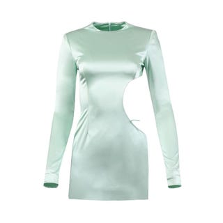 Ice Mint Mini Dress