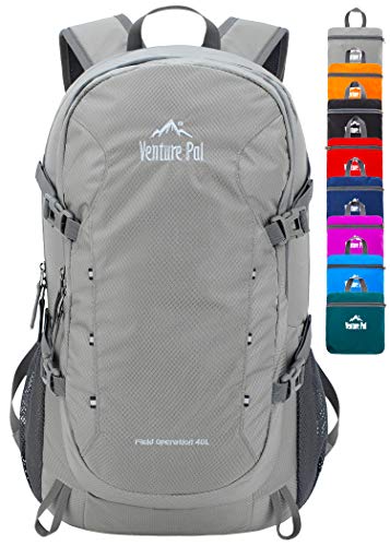 40L Lightweight Packable Travel Hiking Backpack 