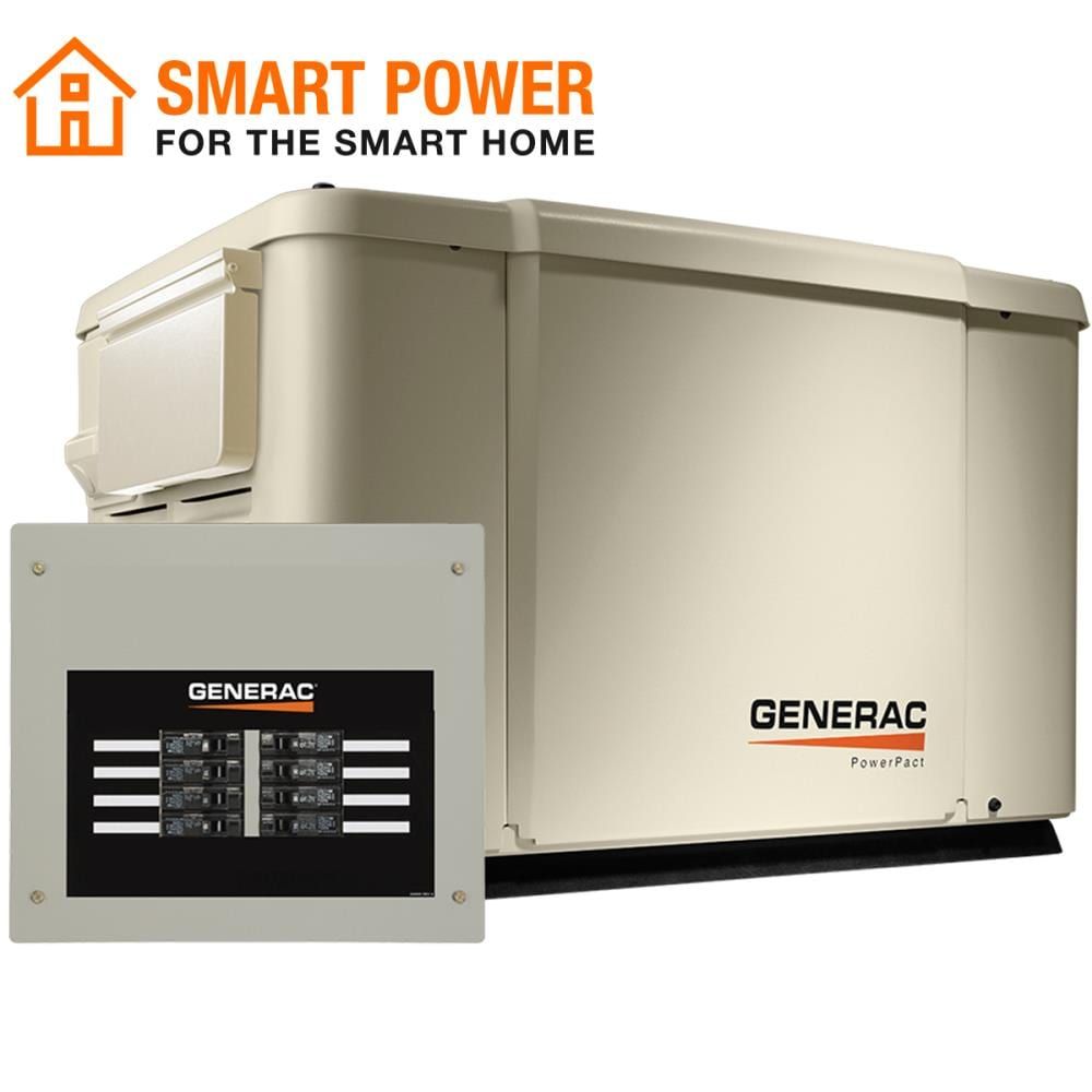 Generac PowerPact 7500-Watt Standby Generator 