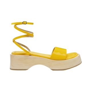 Deanna Pineapple Yellow Sandals