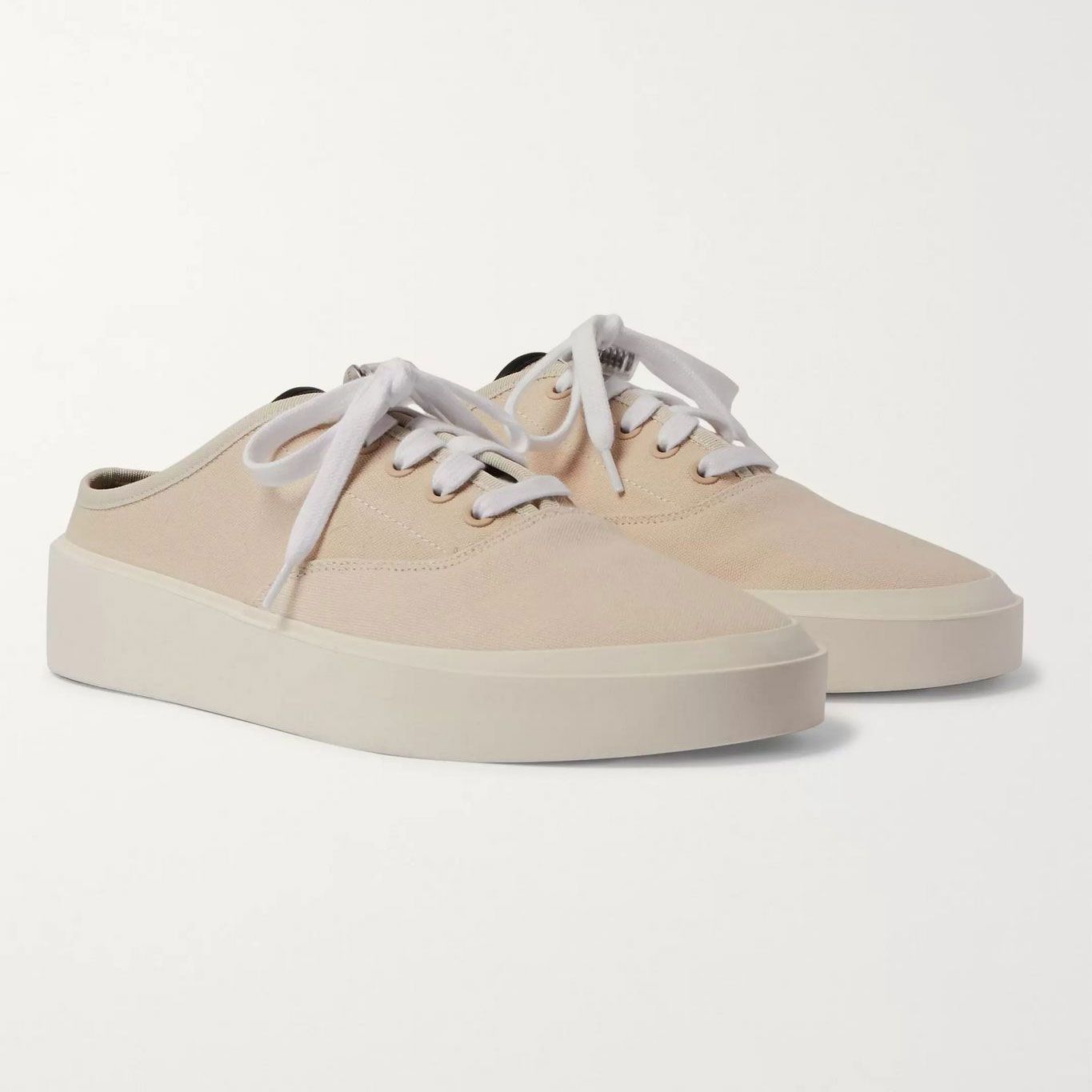 101 Canvas Backless Sneakers