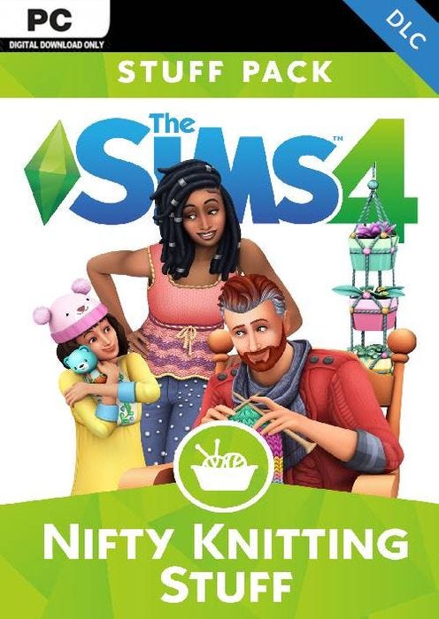 The Sims 4 Nifty Knitting Stuff (Origin code)