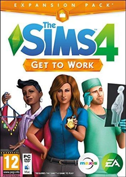 The Sims 4 Get to Work (PC Code)
