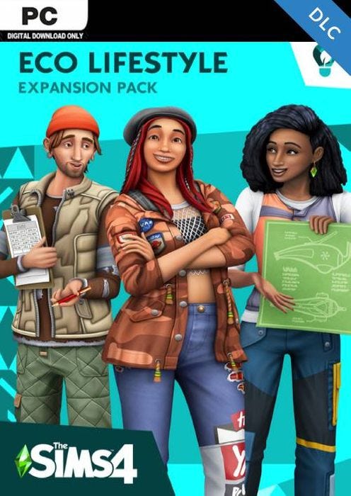 The Sims 4 Eco Lifestyle (Origin code)