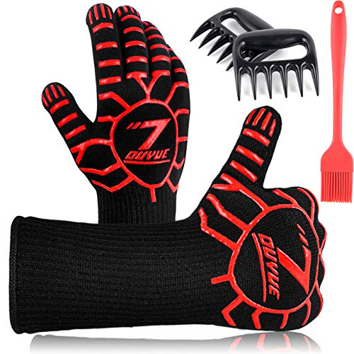 ZOUYUE 3 in 1 BBQ Gloves