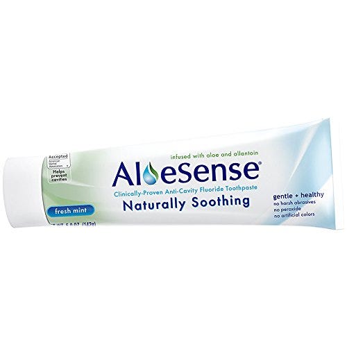 Naturally Soothing Fluoride Toothpaste