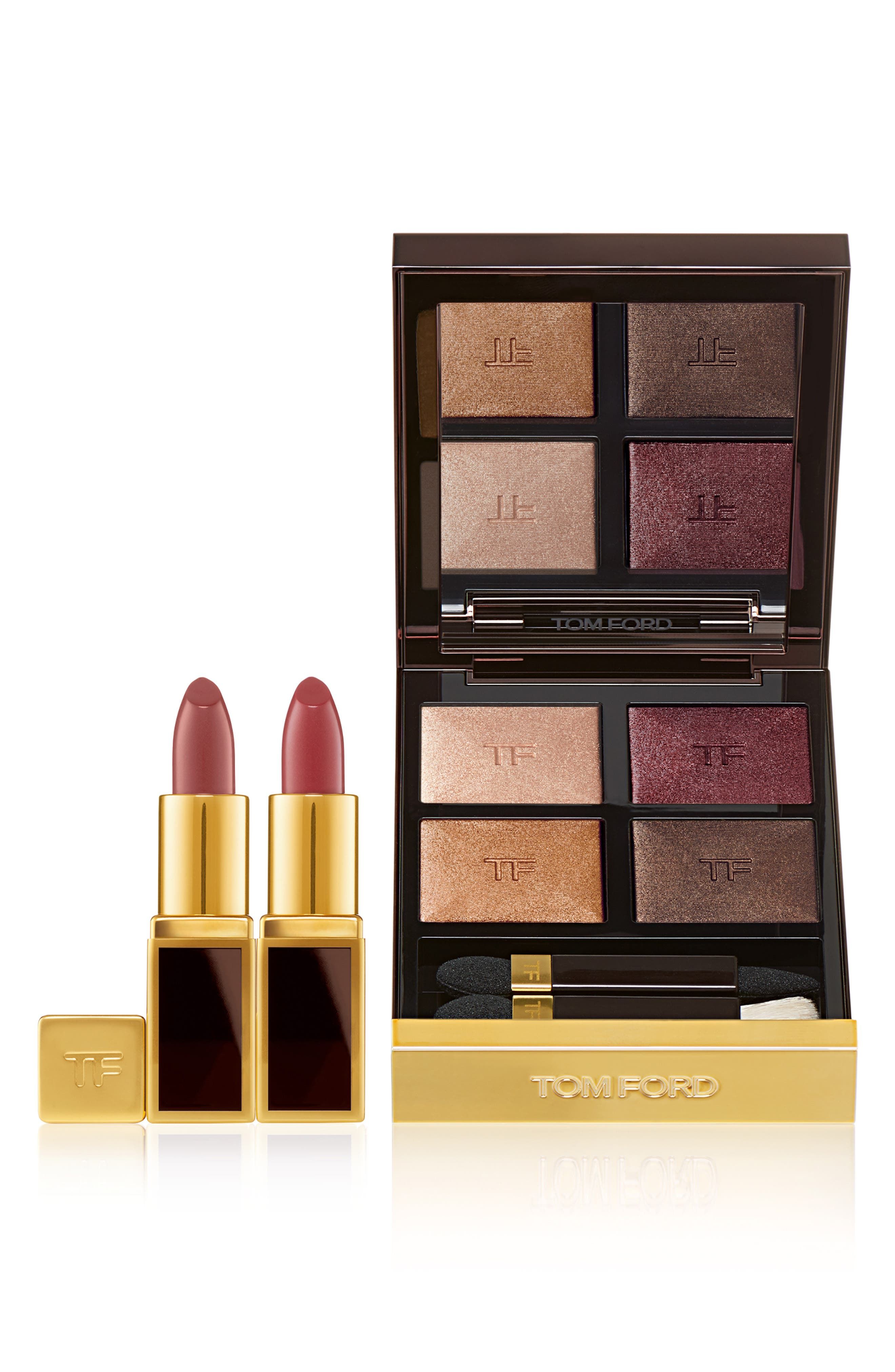 tom ford eye quad and lip sample set