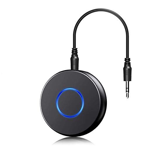 Wireless Bluetooth 5.0 Receiver Handsfree 3.5mm AUX Audio Home Car Adapter ER 