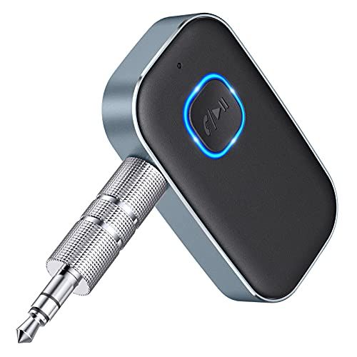 Car Audio Bluetooth Cassette To Aux Receiver, Tape Player Desk Bluetooth  5.0 Auxilary Adapter