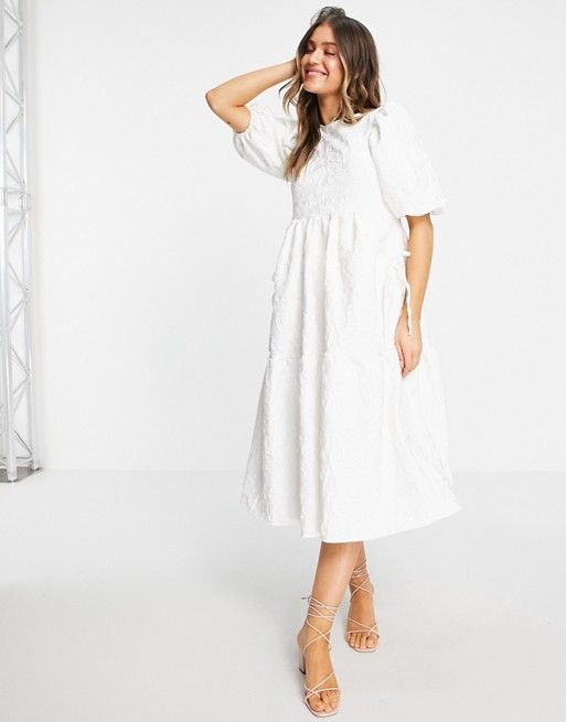 designer white summer dresses