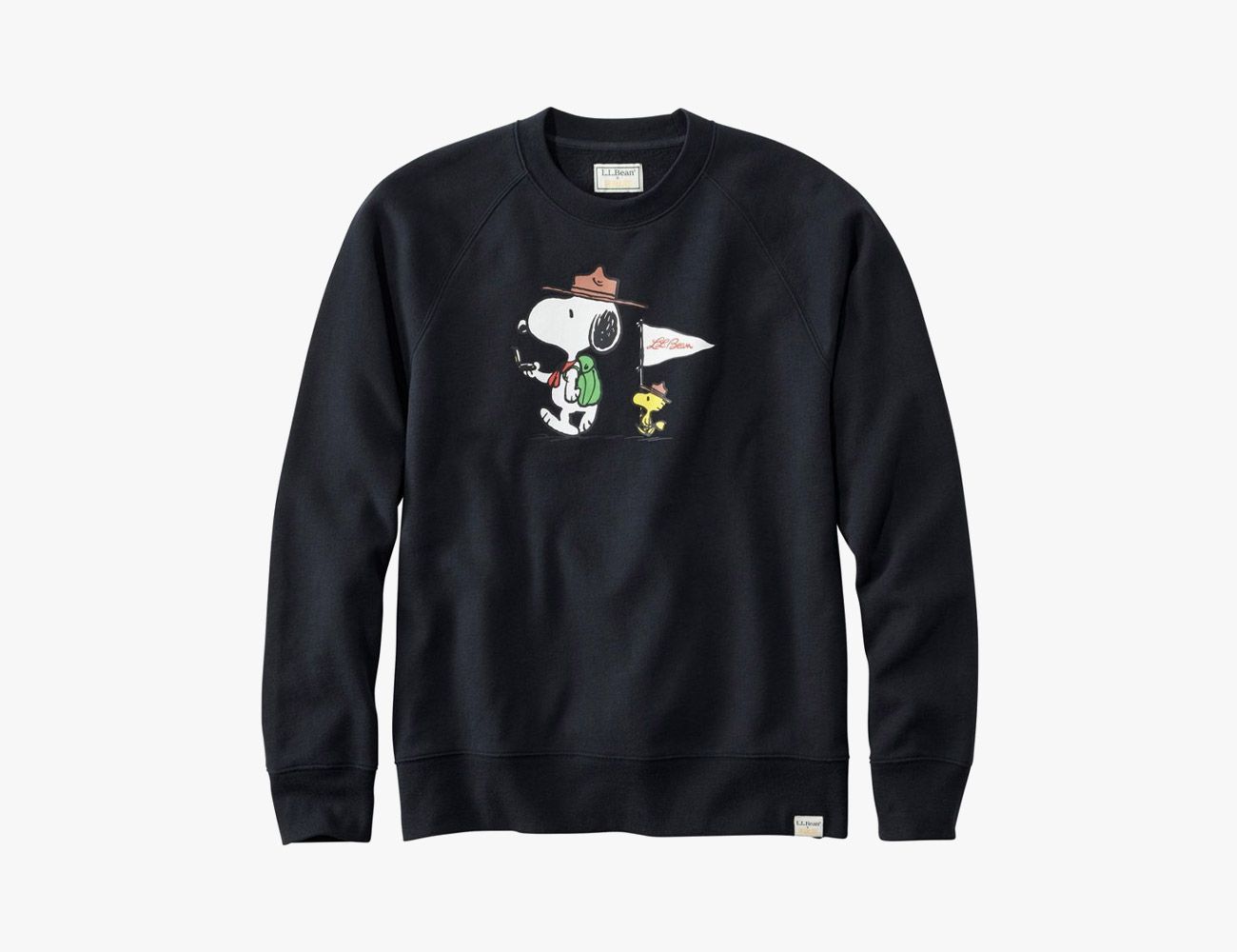 ll bean snoopy sweatshirt