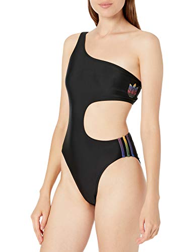 Adidas Black Cut-out Monokini