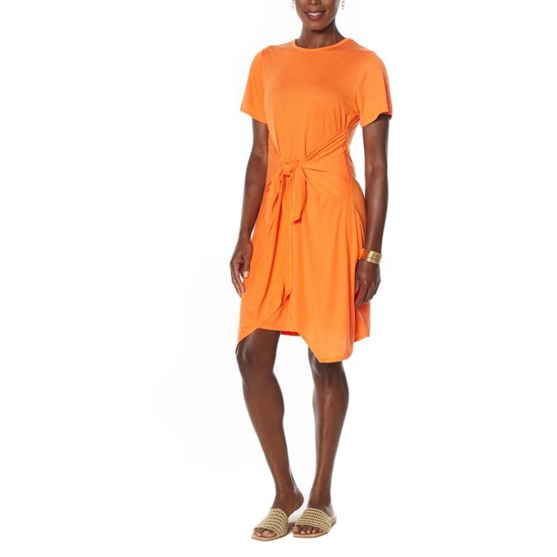 Tie-Waist T-Shirt Dress