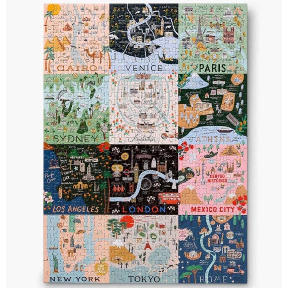 City Maps Jigsaw Puzzle